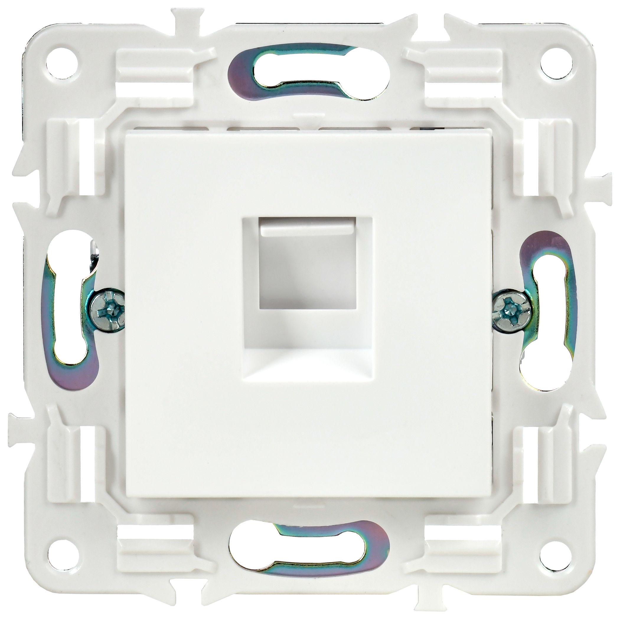 SCANDY Розетка компьютерная RJ45 категория 5E SK-K01W арктический белый ИЭК