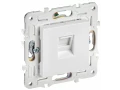 SCANDY Розетка компьютерная RJ45 категория 5E SK-K01W арктический белый ИЭК