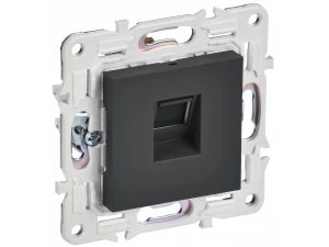 SKANDY Розетка компьютерная RJ45 кат.6 SK-K02G графит IEK