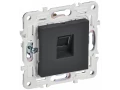 SKANDY Розетка компьютерная RJ45 кат.6 SK-K02G графит IEK