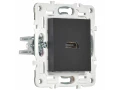 SKANDY Розетка HDMI SK-H01Bl черный IEK