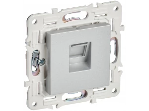 SKANDY Розетка компьютерная RJ45 кат.6 SK-K02S серебряный IEK