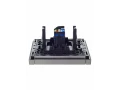 FORTE&PIANO Розетка компьютерная RJ45 кат.6 FP531 сталь IEK