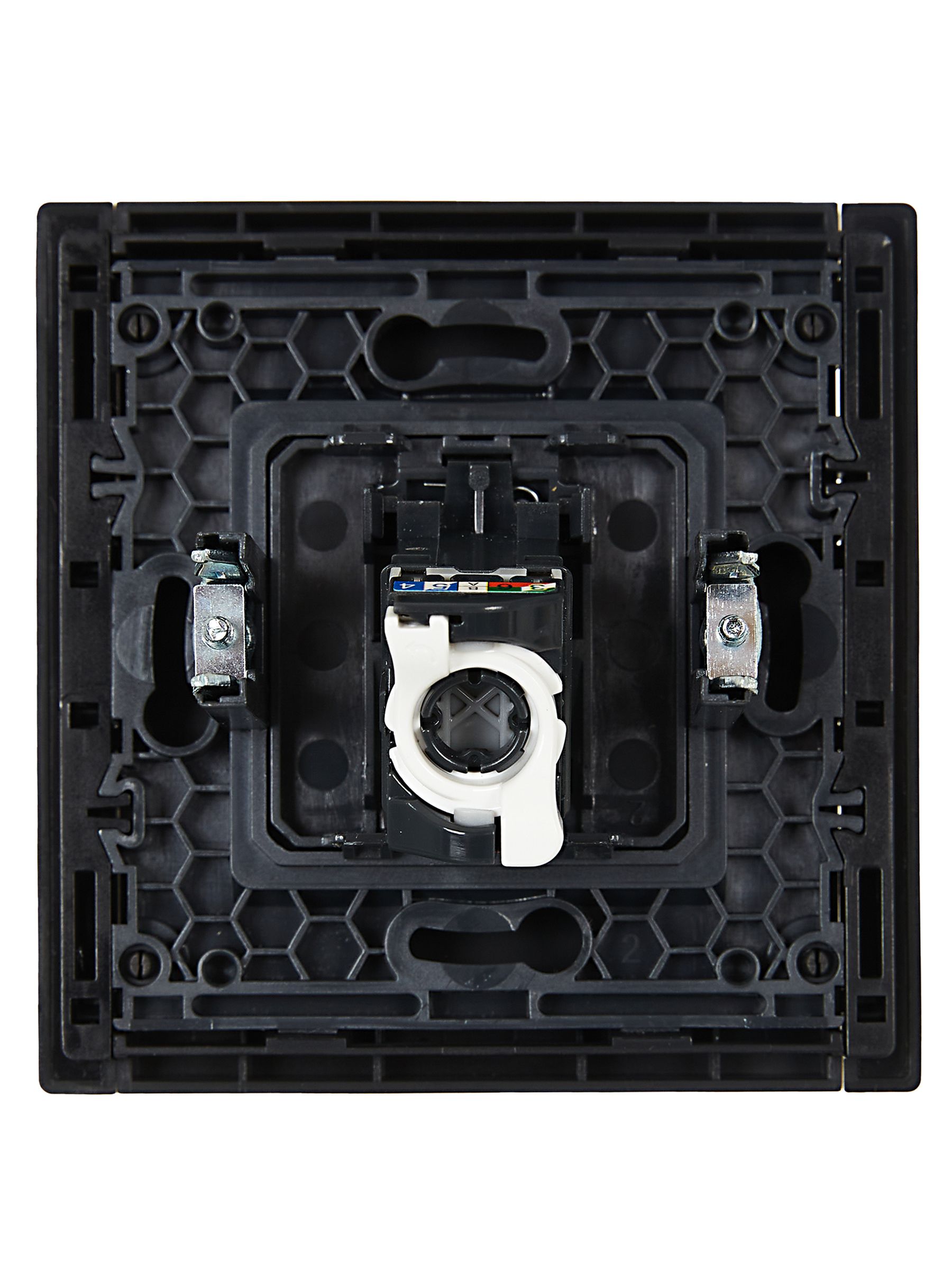 FORTE&PIANO Розетка компьютерная RJ45 категория 5E FP132 черный ИЭК
