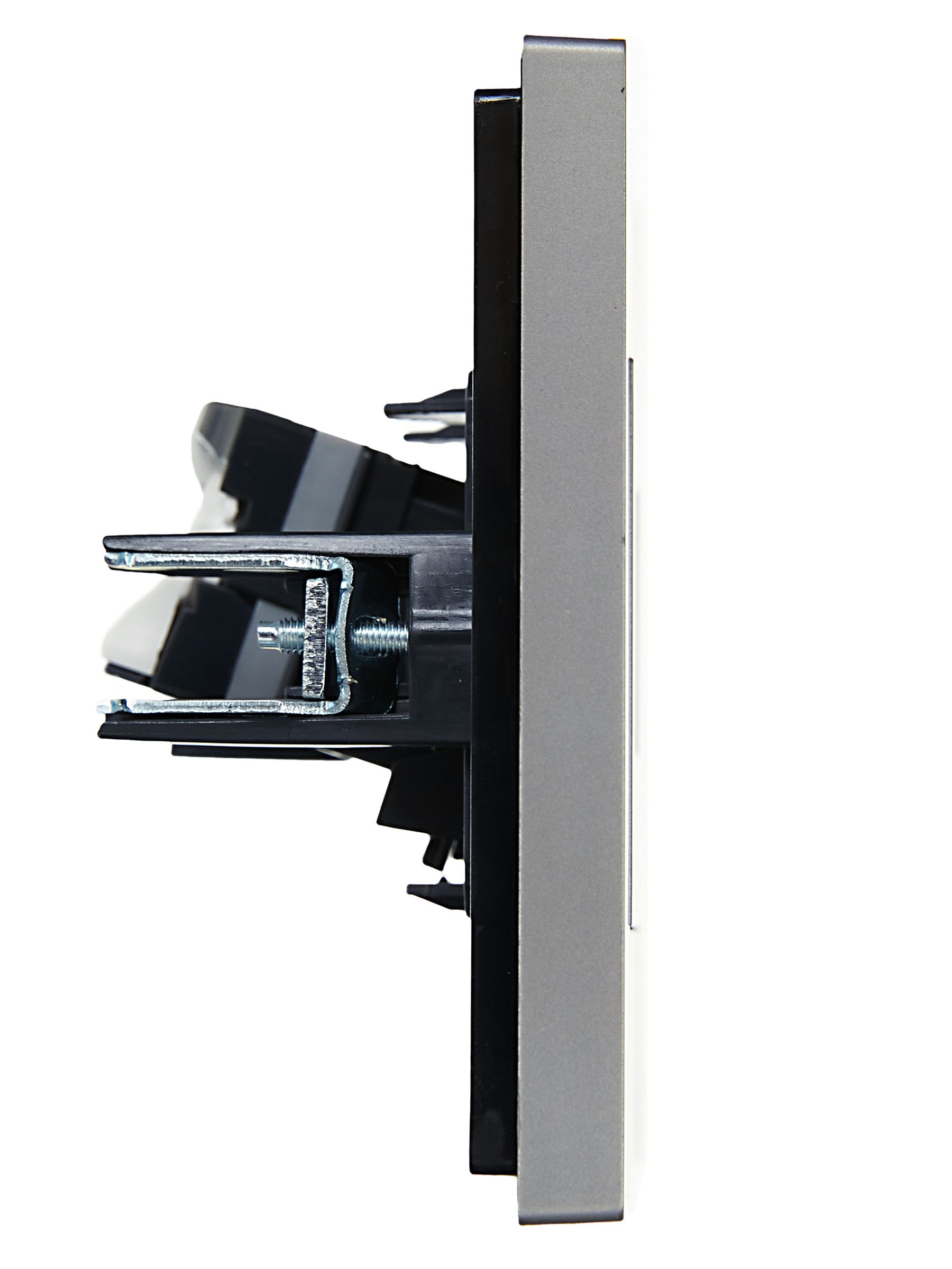 FORTE&PIANO Розетка компьютерная RJ45 категория 5E FP532 сталь ИЭК