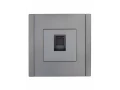 FORTE&PIANO Розетка компьютерная RJ45 категория 5E FP532 сталь ИЭК