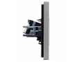 FORTE&PIANO Розетка компьютерная RJ45 категория 5E FP532 сталь ИЭК