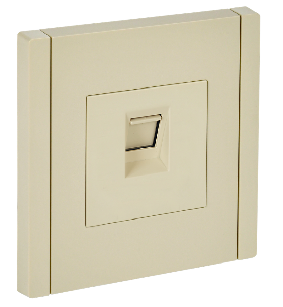 FORTE&PIANO Розетка компьютерная RJ45 категория 5E FP432 ваниль ИЭК