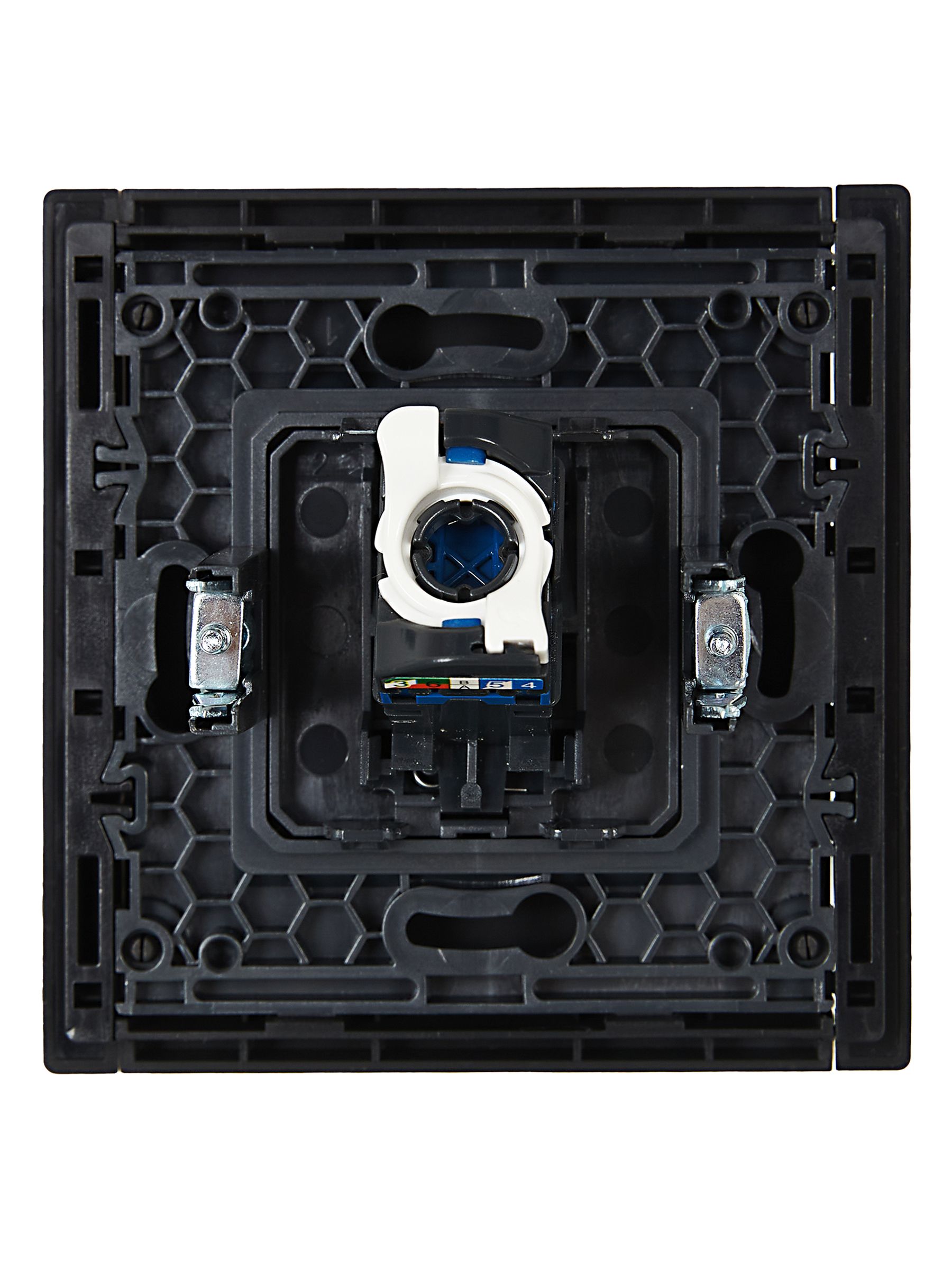FORTE&PIANO Розетка компьютерная RJ45 категория 6 FP131 черный ИЭК