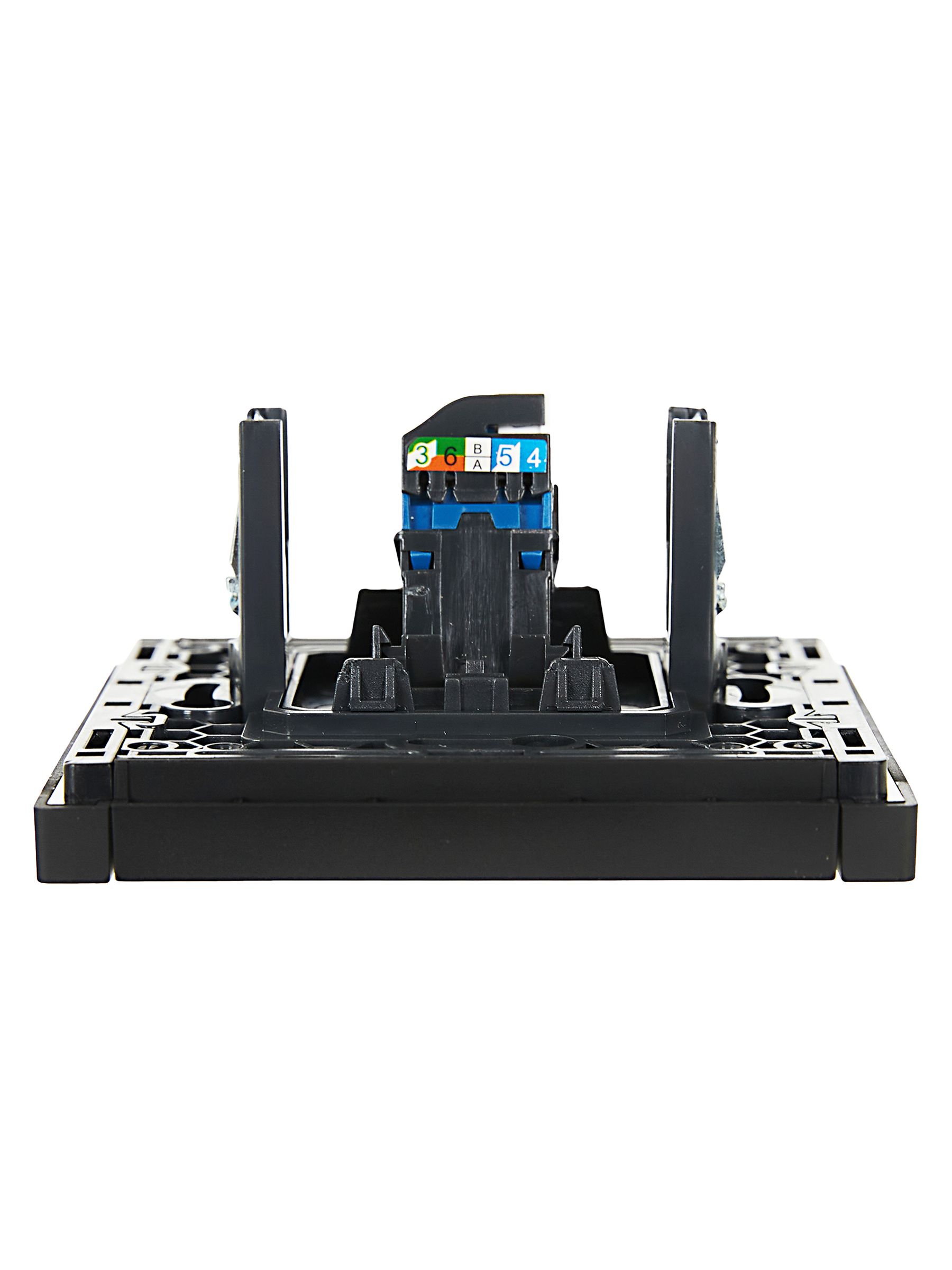FORTE&PIANO Розетка компьютерная RJ45 категория 6 FP131 черный ИЭК