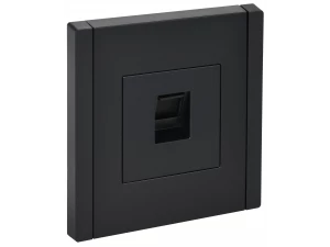 FORTE&PIANO Розетка компьютерная RJ45 категория 6 FP131 черный ИЭК