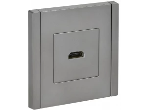 FORTE&PIANO Розетка HDMI FP540 сталь ИЭК