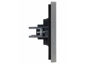 FORTE&PIANO Розетка HDMI FP540 сталь ИЭК