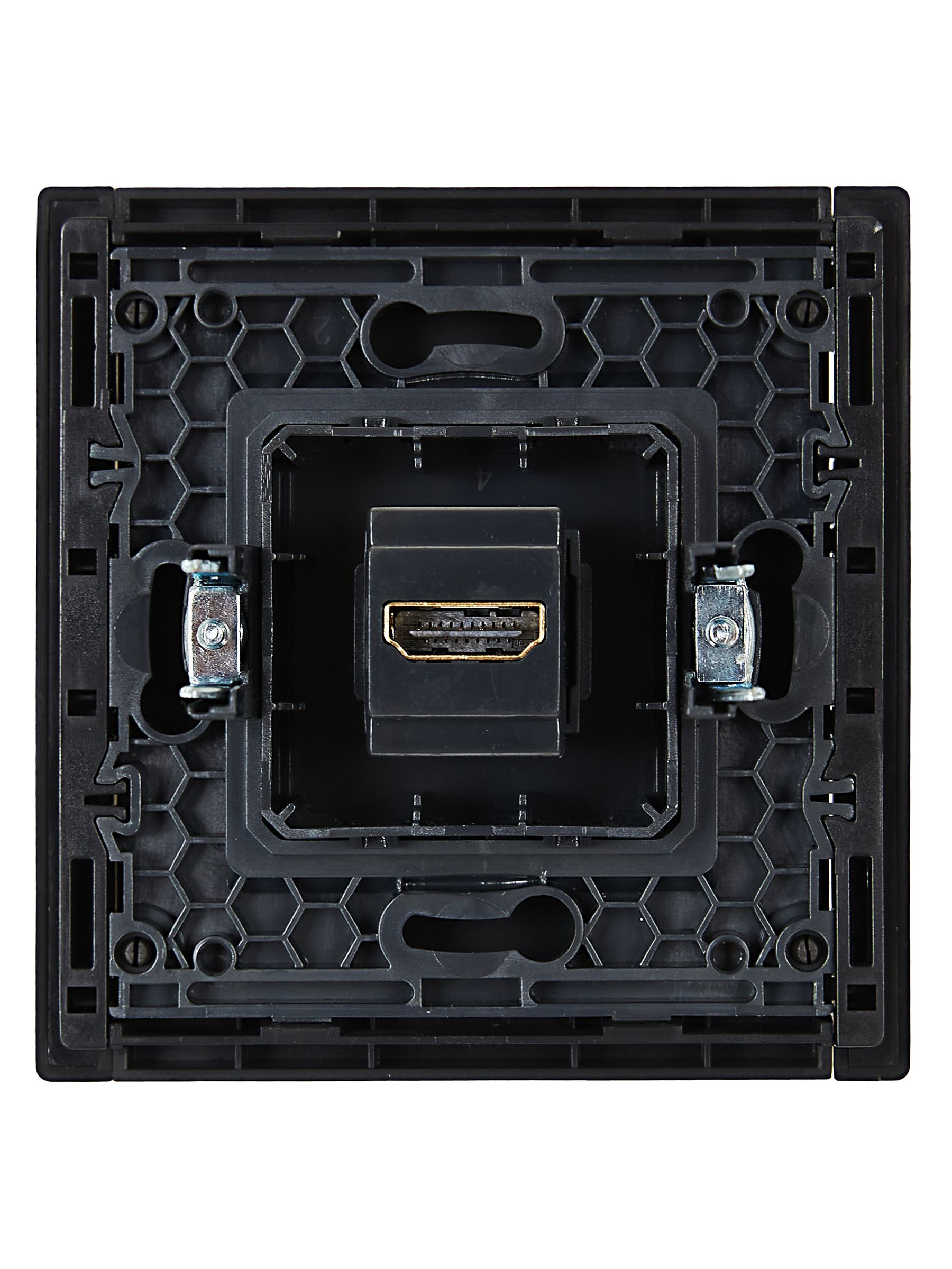 FORTE&PIANO Розетка HDMI FP140 черный ИЭК