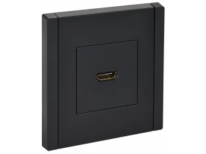 FORTE&PIANO Розетка HDMI FP140 черный ИЭК