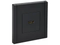 FORTE&PIANO Розетка HDMI FP140 черный ИЭК