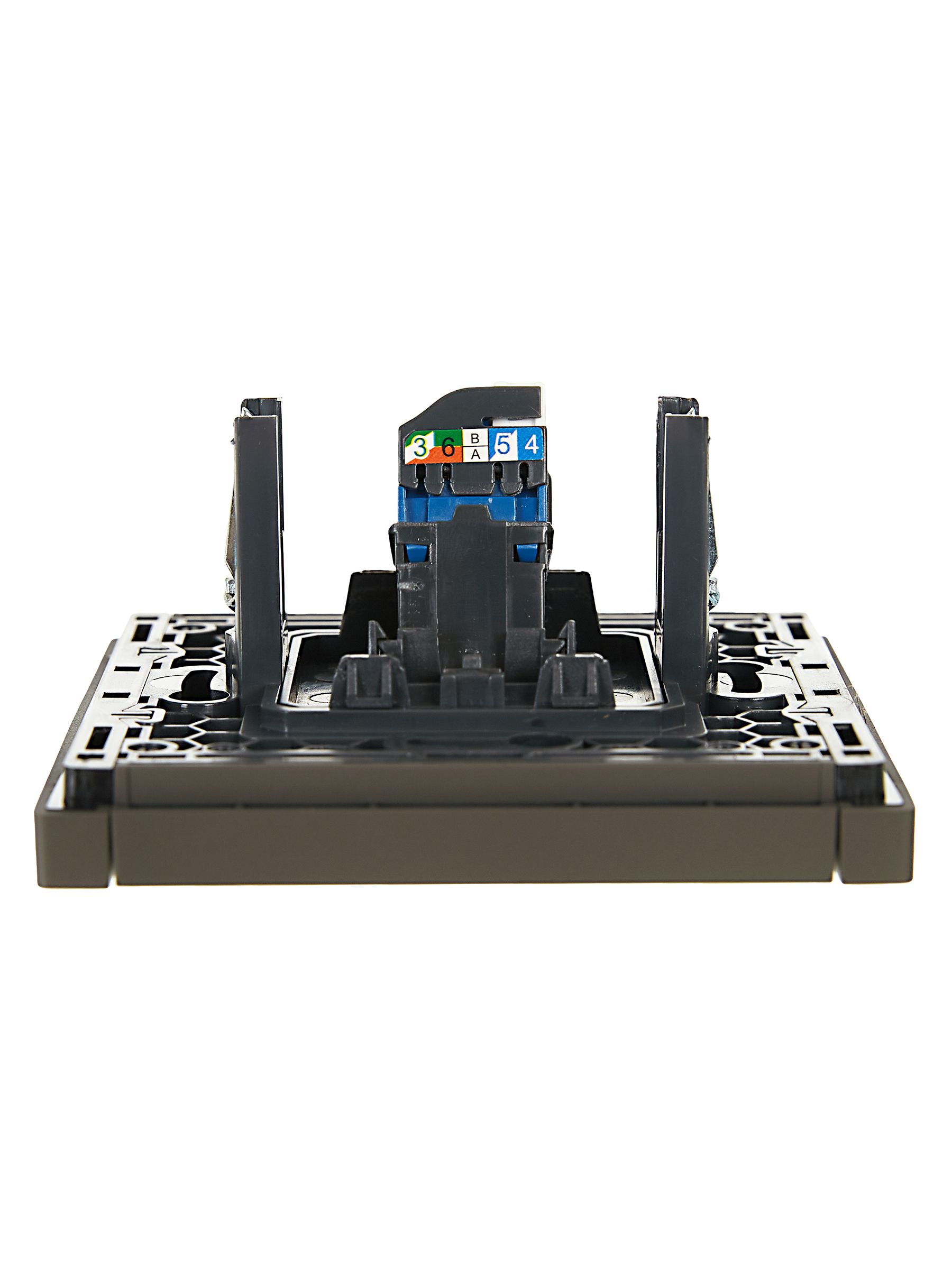 FORTE&PIANO Розетка компьютерная RJ45 категория 6 FP331 серый ИЭК