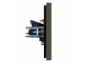 FORTE&PIANO Розетка компьютерная RJ45 категория 6 FP331 серый ИЭК