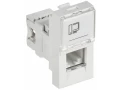 Розетка информационная РКИ-10-00-П RJ-45 UTP кат.5e (на 1 модуль) ПРАЙМЕР белая ИЭК