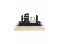 FORTE&PIANO Розетка двойная RJ11+RJ45 кат.5E FP435 ваниль IEK