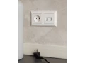 BRITE Розетка компьютерная двойная RJ45 кат.6 РК11-2-БрБ белый IEK