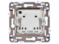 SKANDY Розетка без заземления без защитных шторок 10А SK-R02G мятный IEK