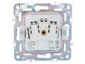 SKANDY Розетка 1-местная с заземлением с защитными шторками и крышкой 16А IP44 SK-R11Gr серый IEK