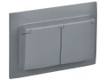 SKANDY Розетка 2-местная и крышкой 16А в сборе IP44 SK-R12Gr серый IEK