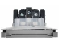 FORTE&PIANO Розетка 1-местная с заземлением со шторками винтовое крепление 16А FP521 сталь ИЭК