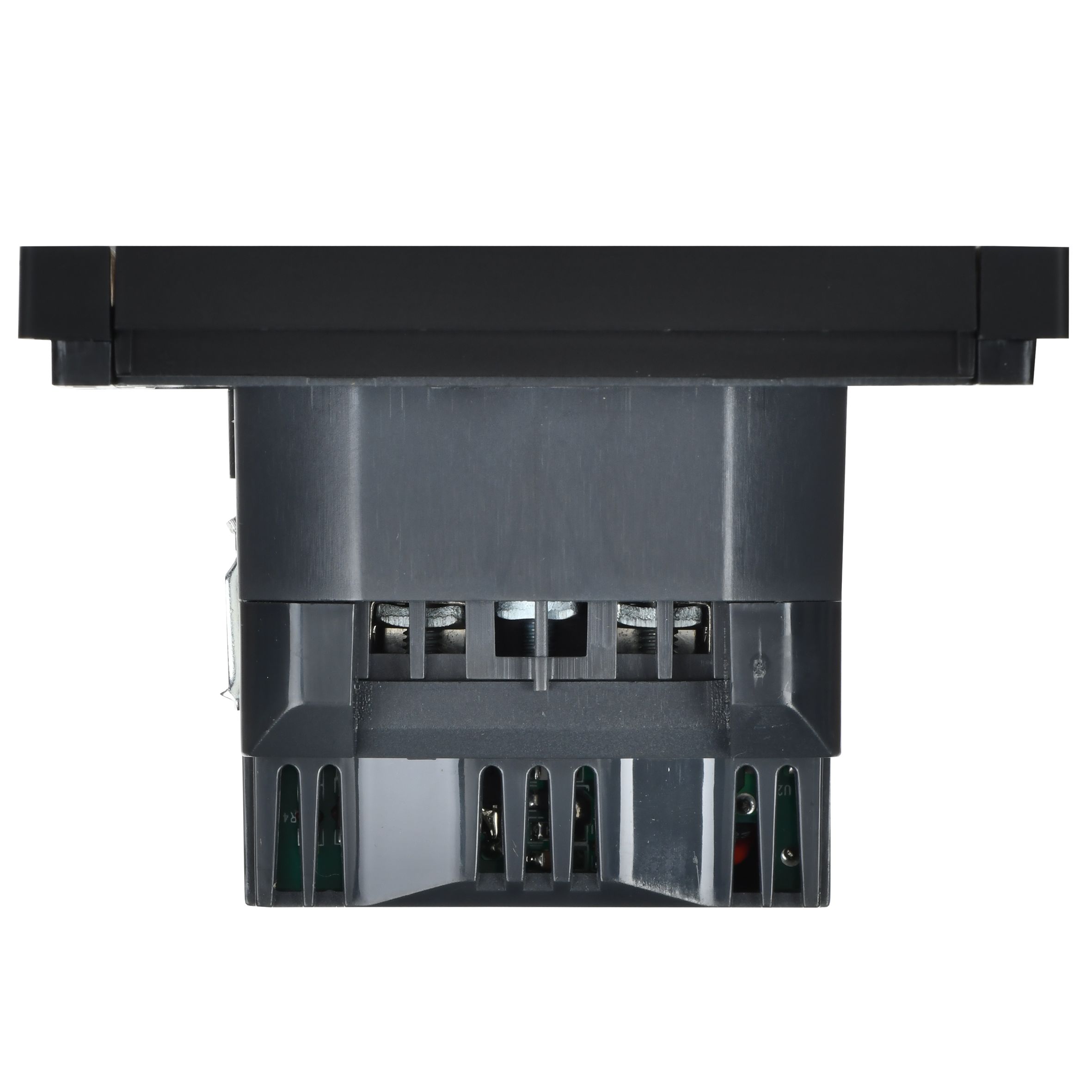 FORTE&PIANO Розетка 1мест с заземлением со шторками винтовое крепл. 16А USB A+C 18ВтFP147 черный ИЭК