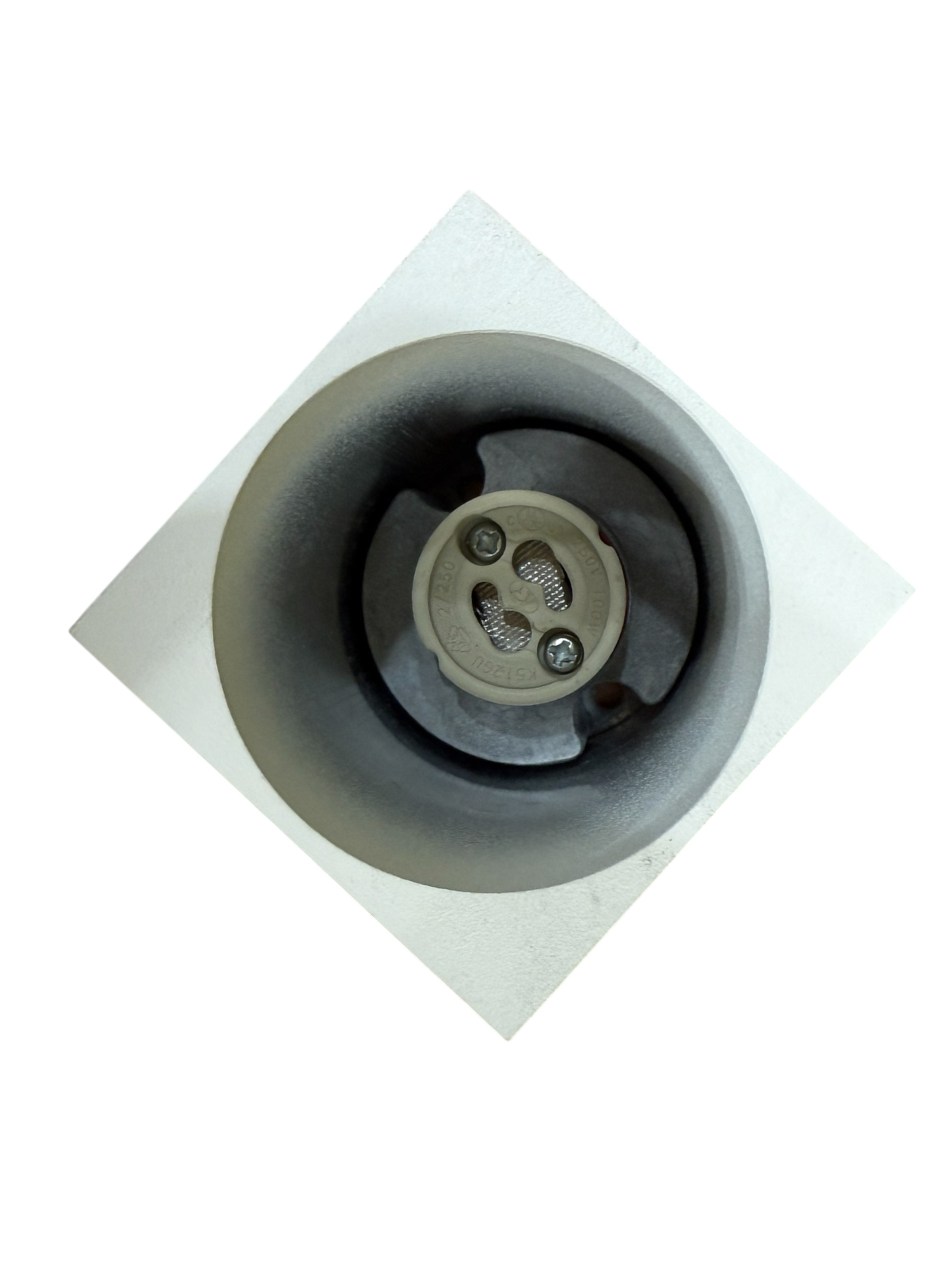 Светильник накладной под лампу gu10/mr-16, ART BLOCK белый, 55*55*100, 30шт