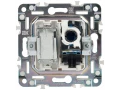 SKANDY Розетка двойная TV+RJ45 кат.6 SK-A15Bl черный IEK