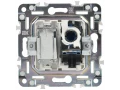 SKANDY Розетка двойная TV+RJ45 кат.6 SK-A15W арктический белый IEK