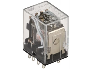 Реле РЭК78/4(MY4) с индикацией 3А 12В AC IEK