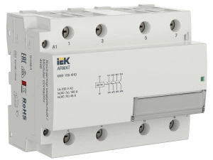 ARMAT Контактор модульный KMR 100А 230В AC 4НО IEK