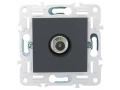 SKANDY Розетка TV оконечная SK-A12G графит IEK