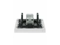 FORTE&PIANO Розетка TV проходная FP229 белый IEK