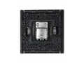 FORTE&PIANO Розетка TV проходная FP529 сталь IEK