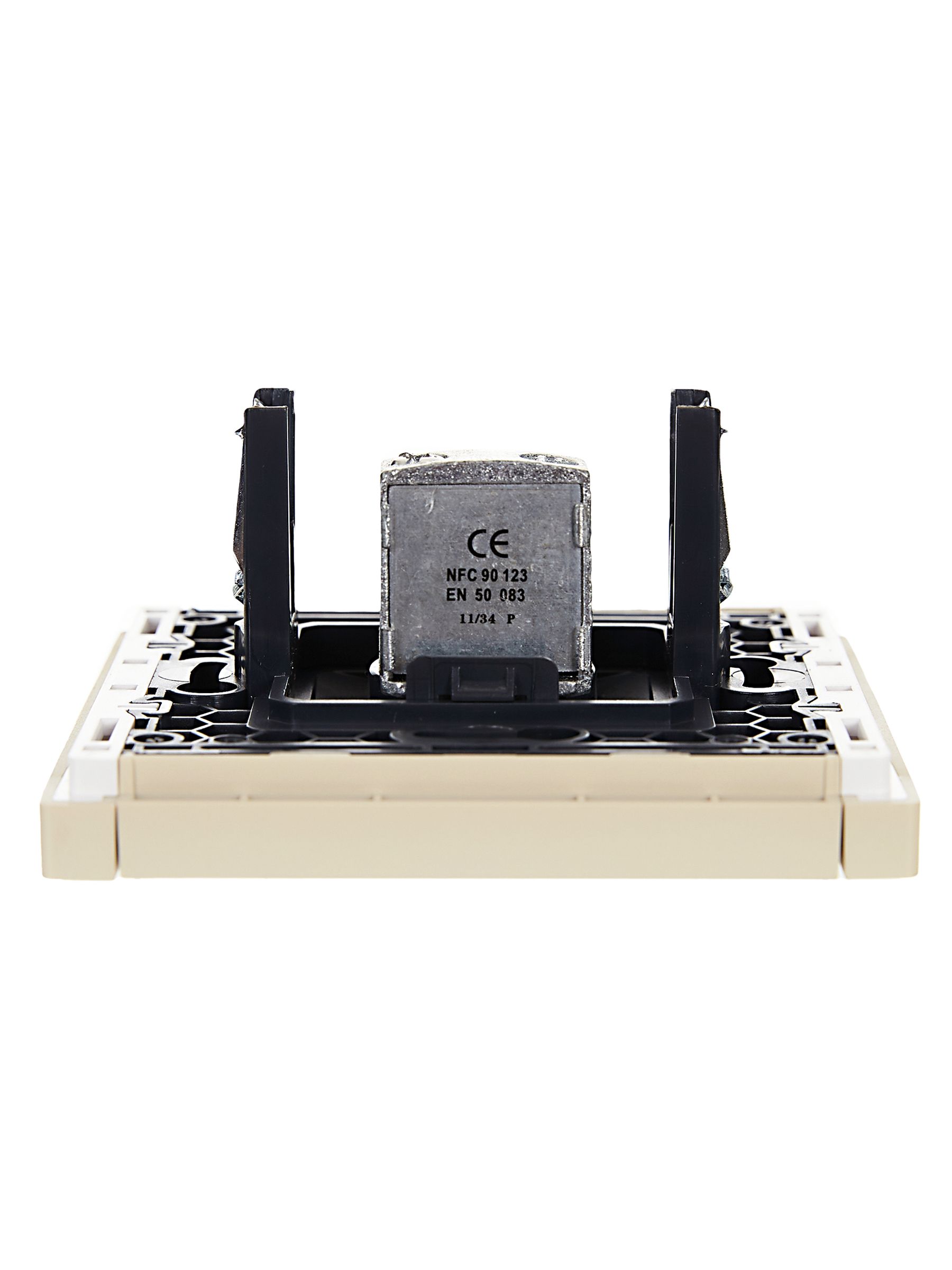 FORTE&PIANO Розетка TV проходная FP429 ваниль IEK