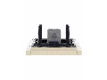 FORTE&PIANO Розетка TV проходная FP429 ваниль IEK