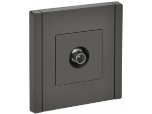 FORTE&PIANO Розетка TV проходная FP329 серый IEK