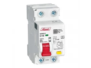 Автоматический выключатель дифференциального тока 2Р 16А 30мА AC С 240В Himel /HDB3LE2C16/