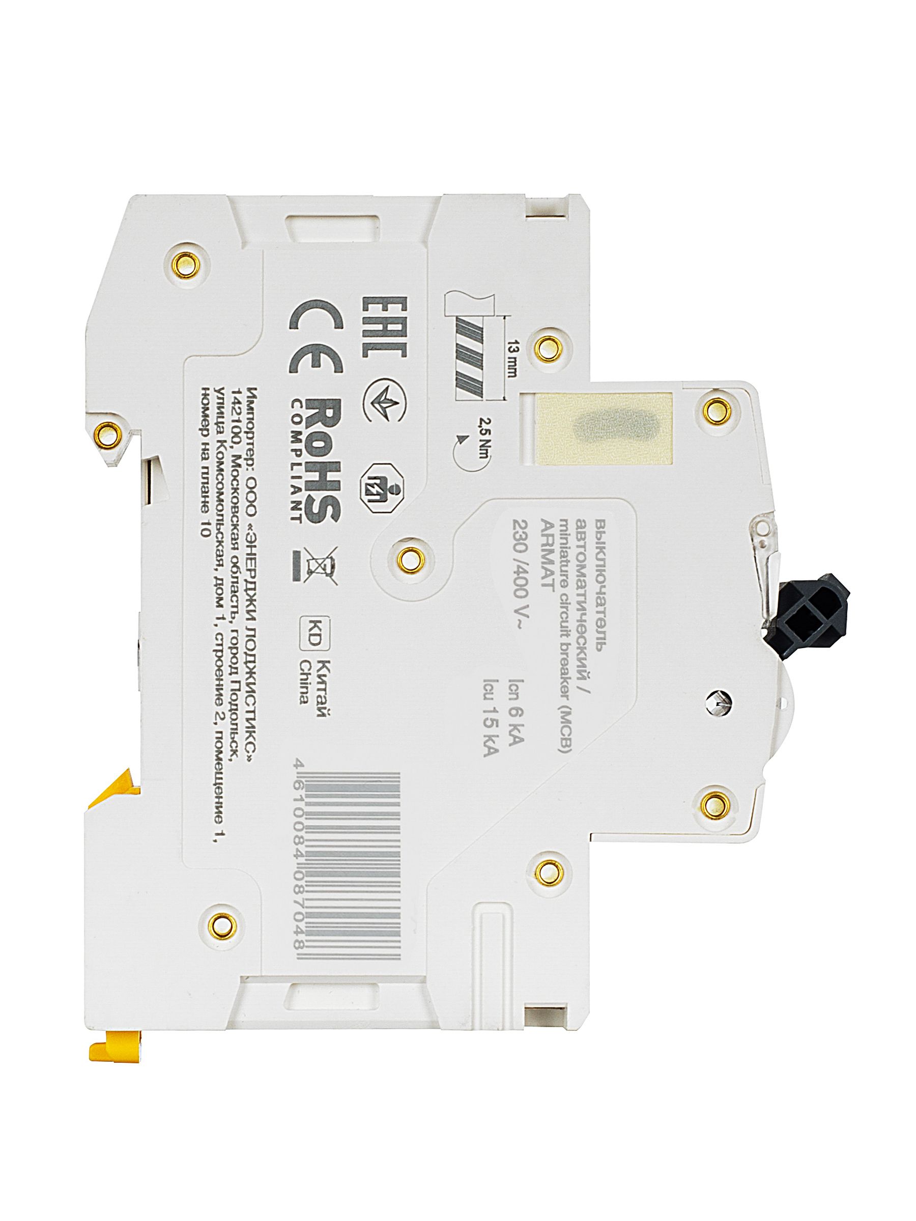 ARMAT Автоматический выключатель M06N 2P B 6А IEK