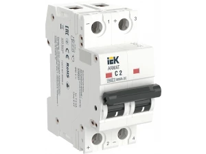 ARMAT Автоматический выключатель M06N-DC 2P C 2А IEK