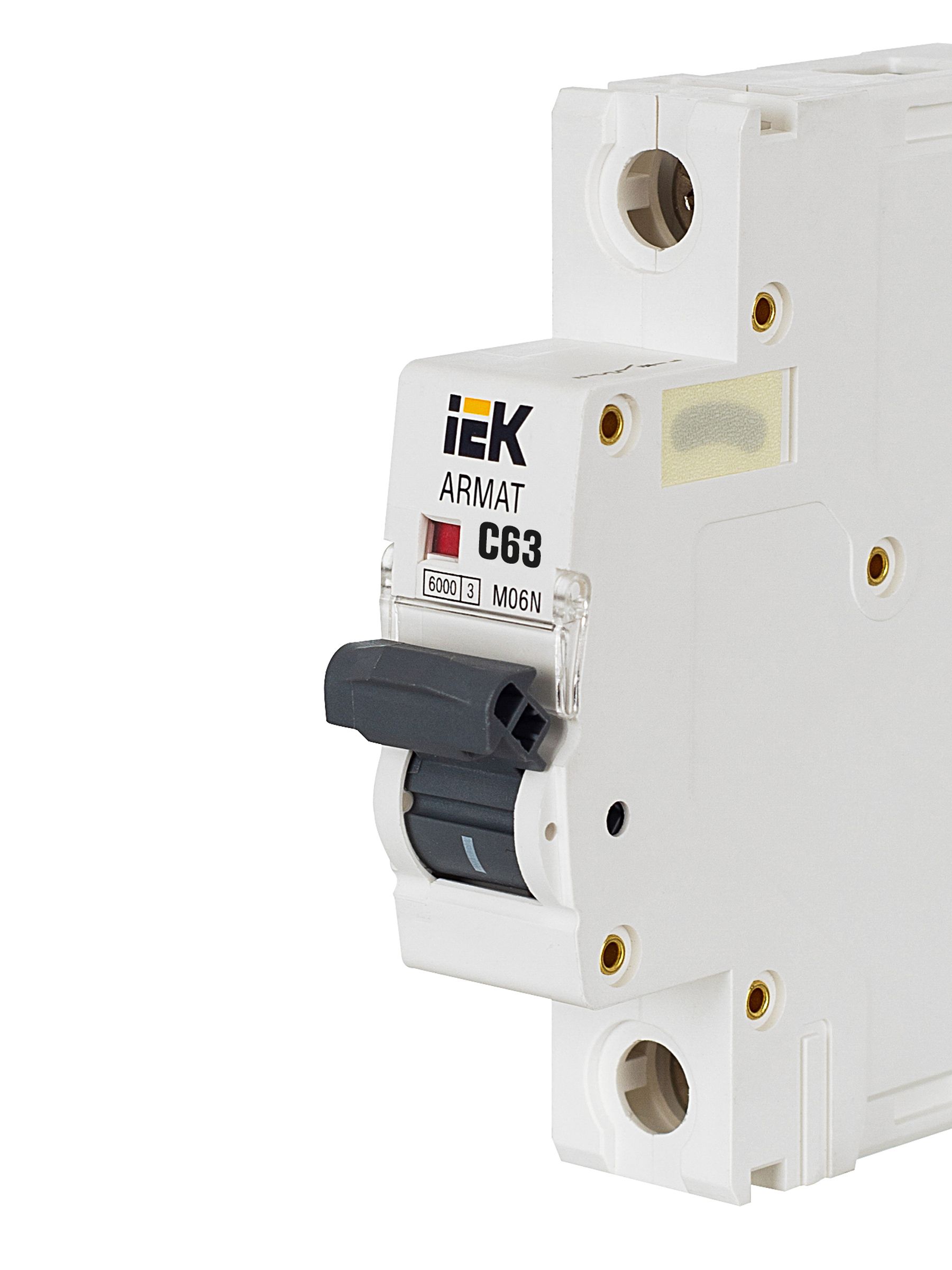 ARMAT Автоматический выключатель M06N 1P C 63А IEK