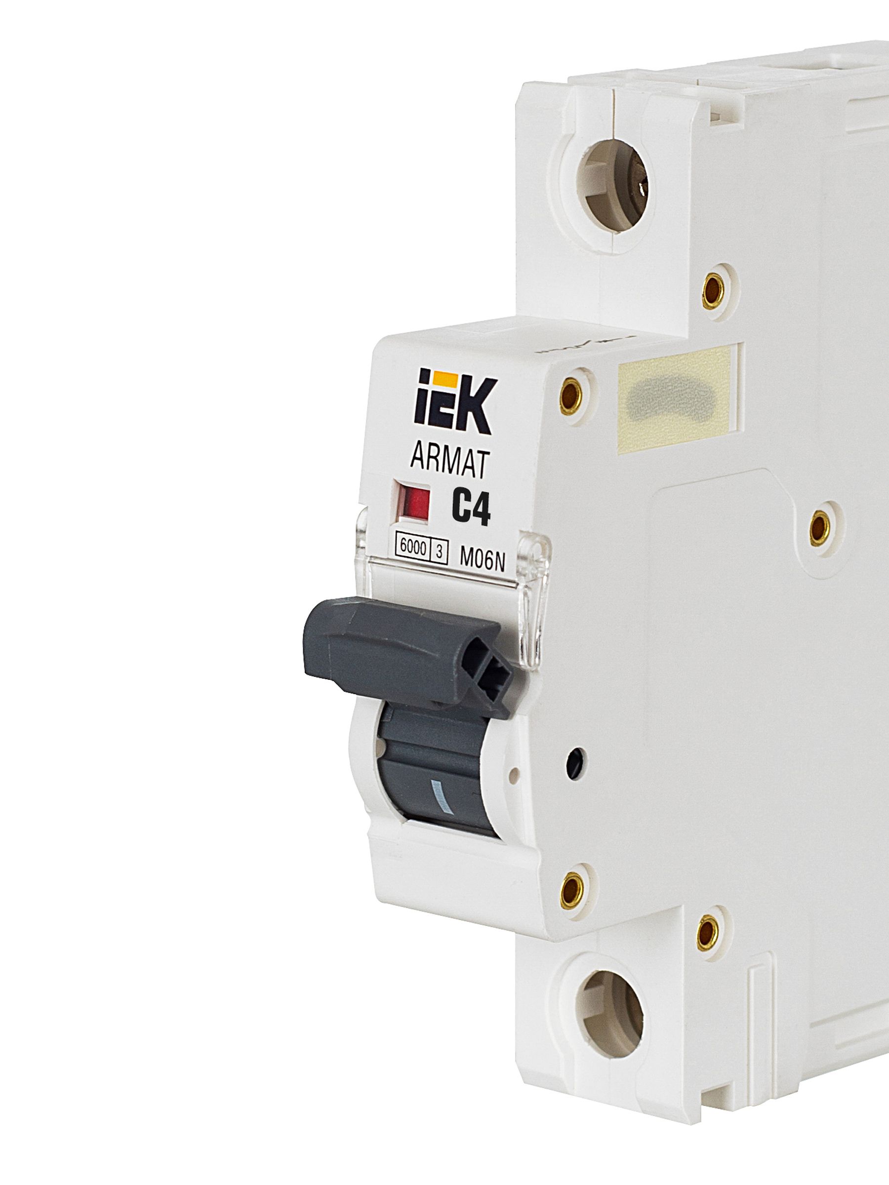 ARMAT Автоматический выключатель M06N 1P C 4А IEK