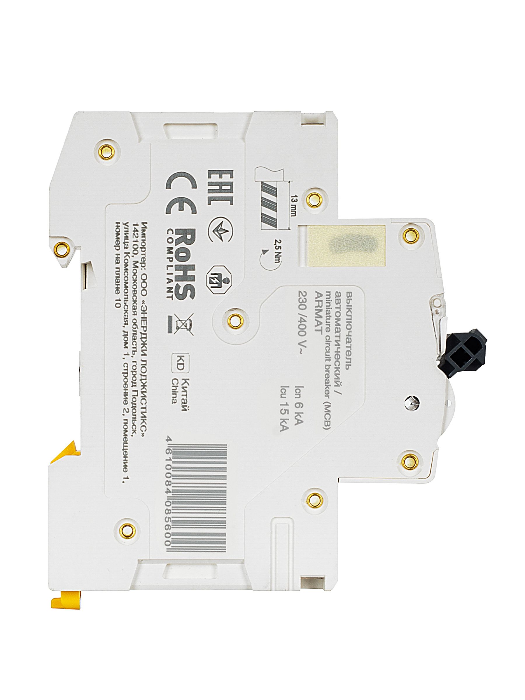 ARMAT Автоматический выключатель M06N 1P B 6А IEK