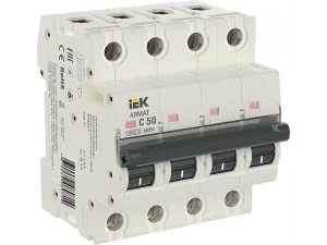 ARMAT Автоматический выключатель M06N 4P C 50А IEK