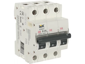 ARMAT Автоматический выключатель M06N 3P B 25А IEK