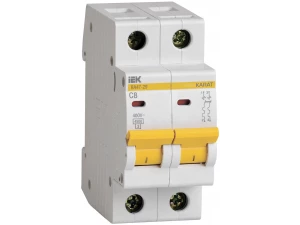 KARAT Автоматический выключатель ВА47-29 2P C 8А 4,5кА IEK